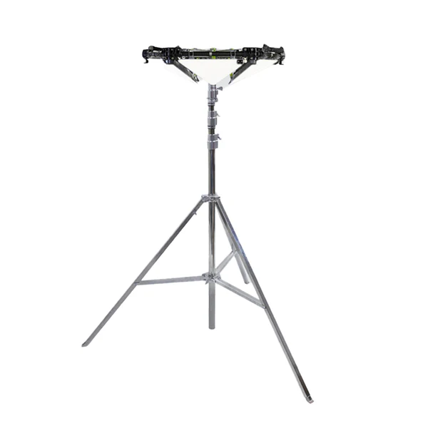 Powermoon HEXASPACE + Fiberjack – Baustellenbeleuchtung